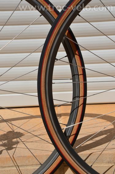 Paire de roues Wolber TX Profil, moyeux Pelissier 2000 Professionnel - 14