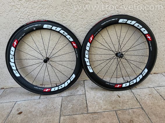 ROUES EDCO 50 CARBONE BOYAUX - 3