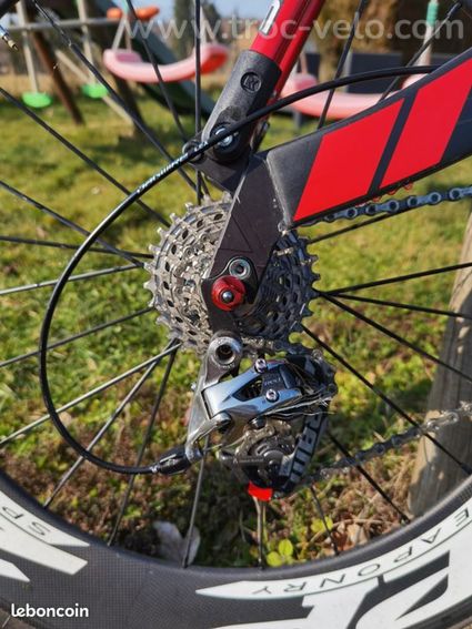 Schlitter Encore vélo couché carbone Sram RED - 7