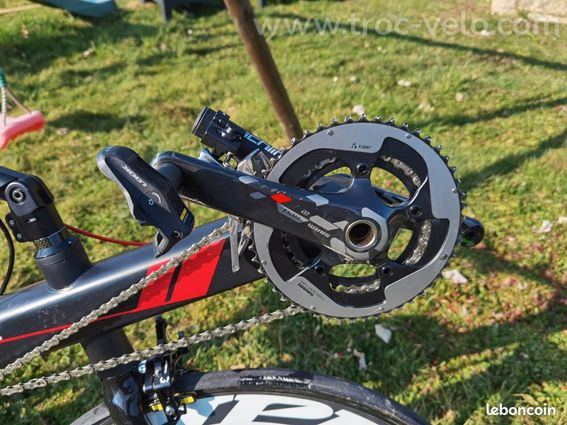 Schlitter Encore vélo couché carbone Sram RED - 9