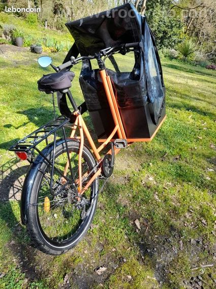 Vélo cargo éléctrique artisanal - 5