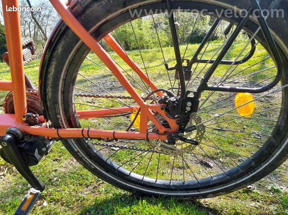 Vélo cargo éléctrique artisanal - 6