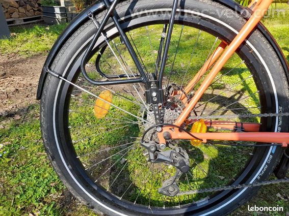 Vélo cargo éléctrique artisanal - 8