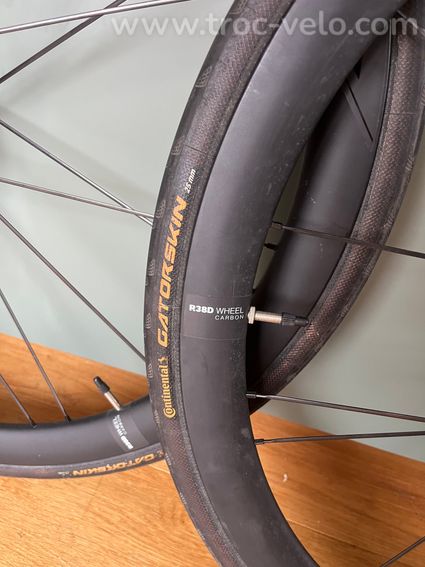 Roues carbones look - 3