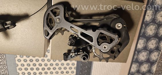 Ensemble shifter + dérailleur arrière Shimano SLX M7100 SGS 12v - 5