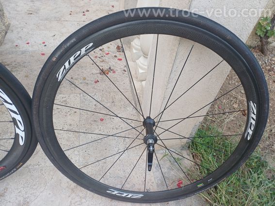 Roues combo Zipp 303 arrière et Zipp 202 avant - 3
