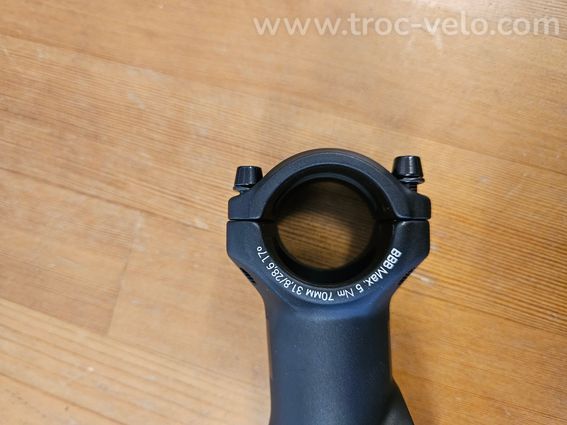 Potence BBB 70mm +/- 17° - 3