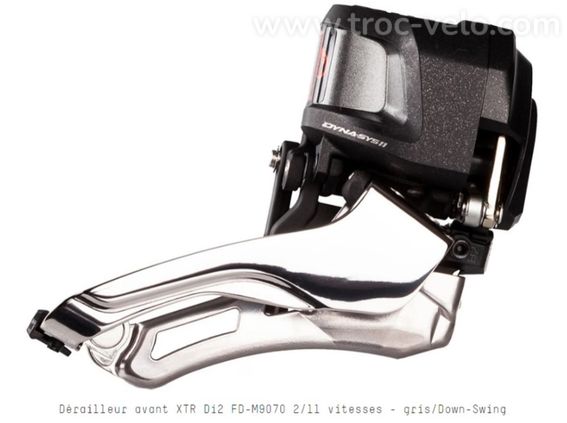Dérailleur Avant SHIMANO Double XTR DI2 FD-M9070 - Down-Swing. - 2