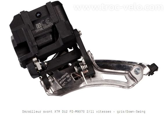 Dérailleur Avant SHIMANO Double XTR DI2 FD-M9070 - Down-Swing. - 3