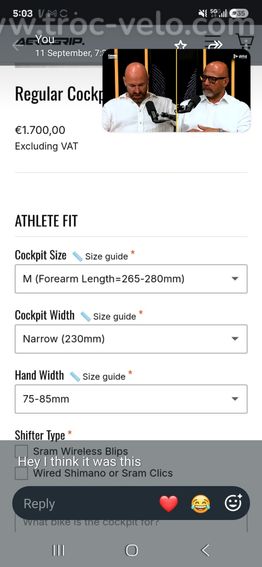 Aerogrip custom Carbon TT / Triathlon Cockpit - 7