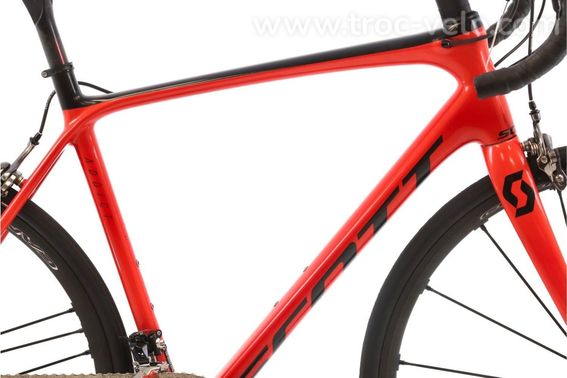 Produit Reconditionne    Scott Addict 30    Rouge   Velo De Route   Tres Bon Etat - 2
