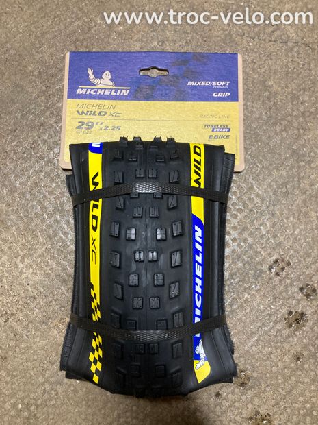 Pneu VTT cross-coutry Michelin Wild XC Racing line - 1