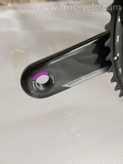 Manivelle quarq carbone 170 mm - 4