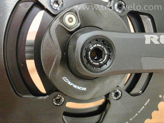 Pédalier ROTOR INspider Aldhu 2x12v Shimano Capteur de puissance 172,5mm 52/36 NEUF - 3