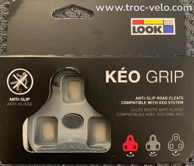 Cale Look Kéo Grip grise - 1