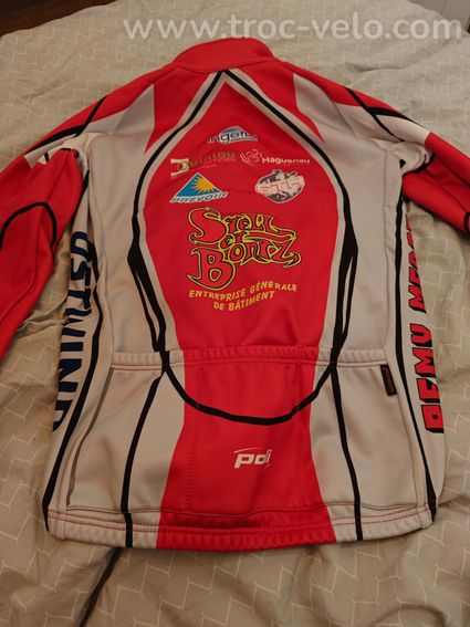 Veste vélo hiver softshell Team Rémy Meder Haguenau (club DN2 Alsace) - 2