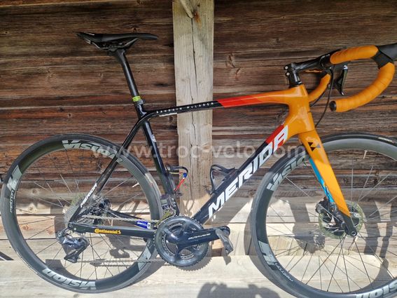 VELO RACE CARBONE MERIDA SCULTURA TEAM M/L 2023