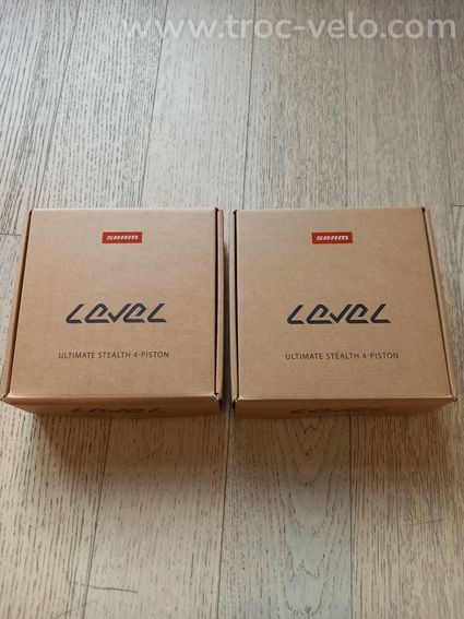 Kit de freins Sram Level Ultimate Stealph 4 pistons