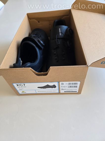 Chaussures VTT Shimano SH-XC703 Noire Taille 46 - 2