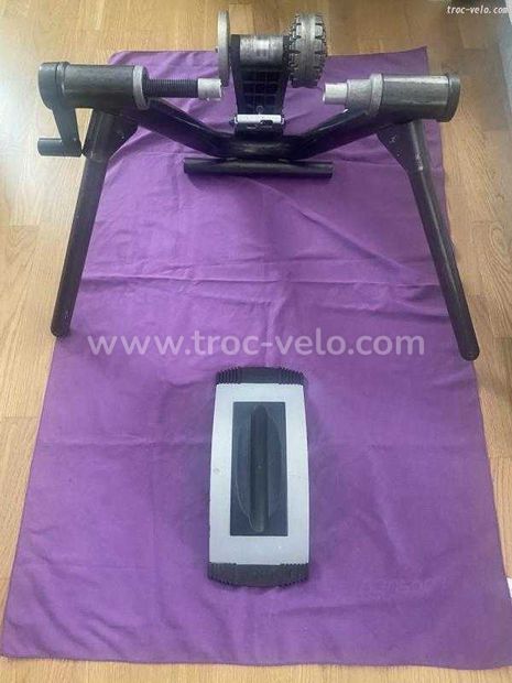 Home trainer cycle ops fuild kit + support - 1