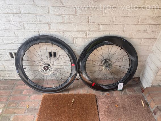 Paire de Roues Route Fulcrum Wind 45/75 Carbon Disc