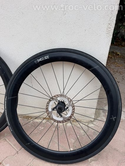 Paire de roues Swiss Side Hadron² Classic 500 – cassette + disques - 2