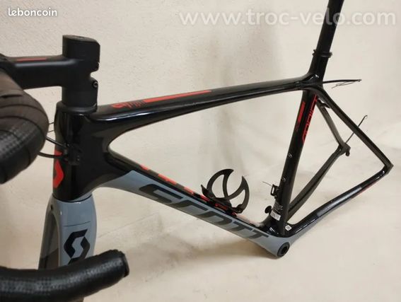 Kit cadre carbone Scott Addict ou vélo complet, route course  - 4