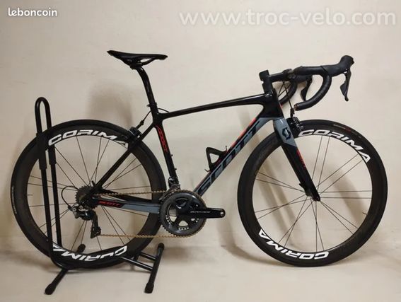 Vélo carbone Scott Addict complet ou kit cadre, route course  - 3