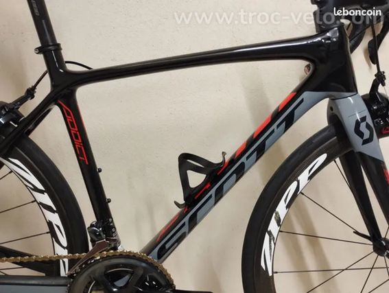 Vélo carbone Scott Addict complet ou kit cadre, route course  - 5