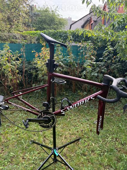 Tarmac sl8 Sram red + roval cockpit 