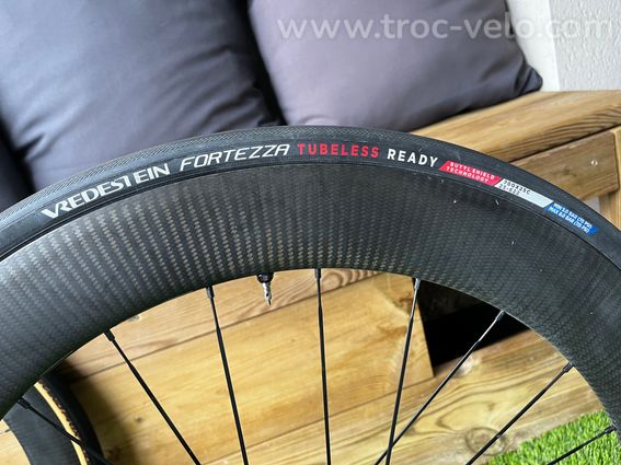 Paire Roues Carbone Mavic Cosmic SL 65 Disc - Excellent Etat - 2