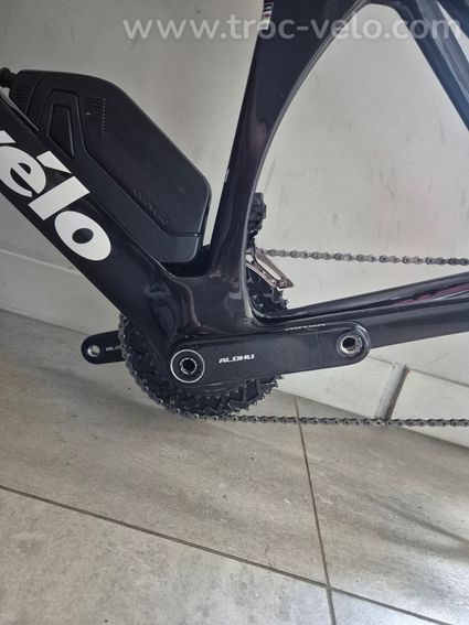 ROTOR ALDHU Carbon + INspider Power Meter – 155 mm - 2