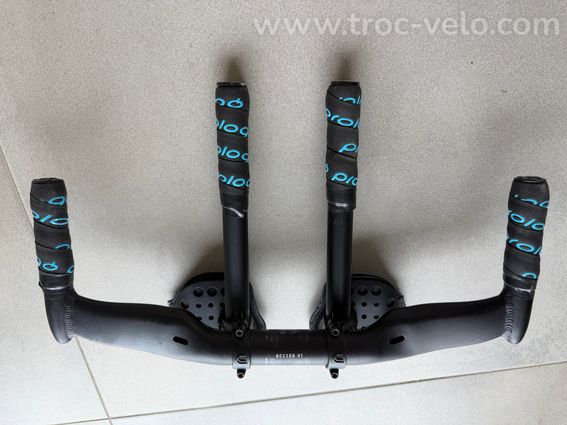 Cintre alu aéro pro + prolongateur deda. - 2