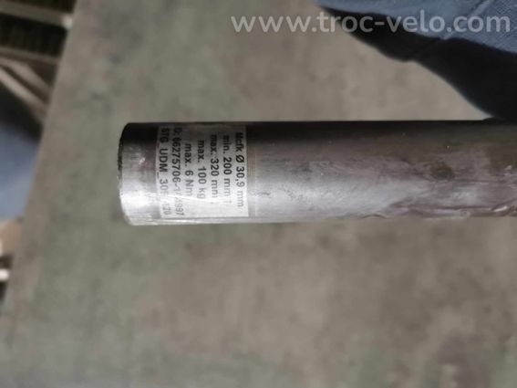 MCFK Seatpost Carbon straight UD | matte 30,9 mm 420 mm - 3