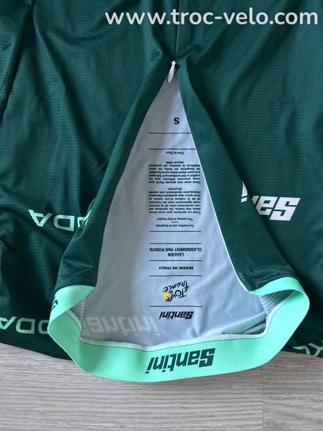 Vrai maillot pro Santini « race » TDF 2024 classement du meilleur sprinter TS  - 2