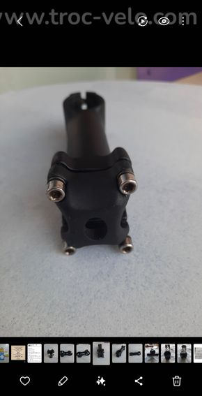 Potence noir mat - 2