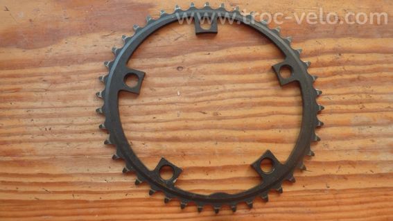 plateau oval stronglight bio concept 42 dents entraxe 130 mm - 2