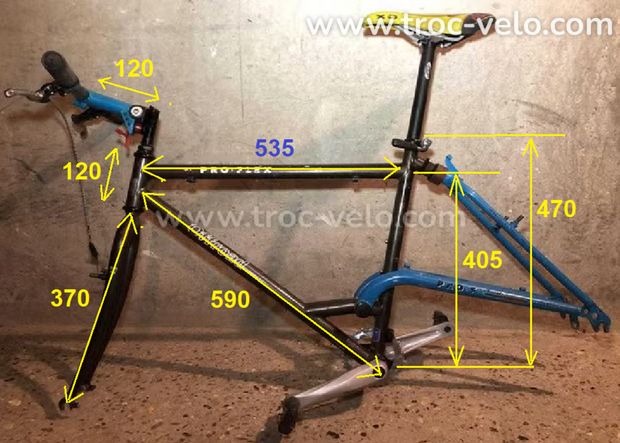 Pro-flex 550 - vtt 26" tout-susp. (oldschool) - 4