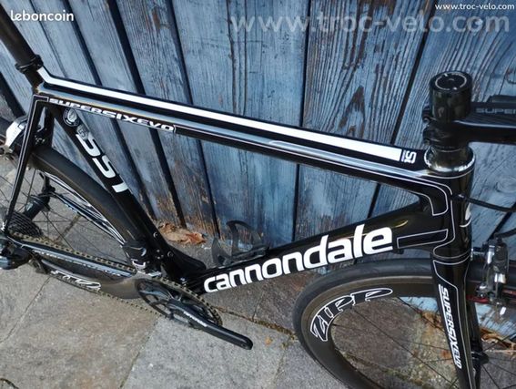 Vélo carbone Cannondale Supersix hm hi mod complet ou kit cadre, route course  - 5