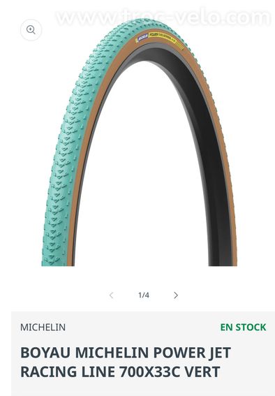 Boyau cyclo-cross Michelin power jet 33 Neuf  - 4