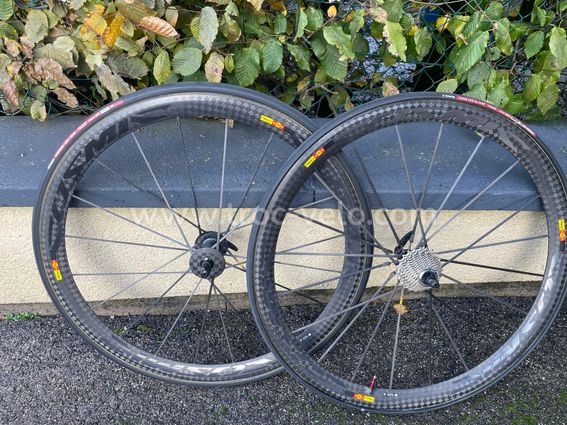 パーツ MAVIC COSMIC CARBONE ULTIMATE Mavic Cosmic Ultimate T Disc Carbon Rear Wheel - Tubular