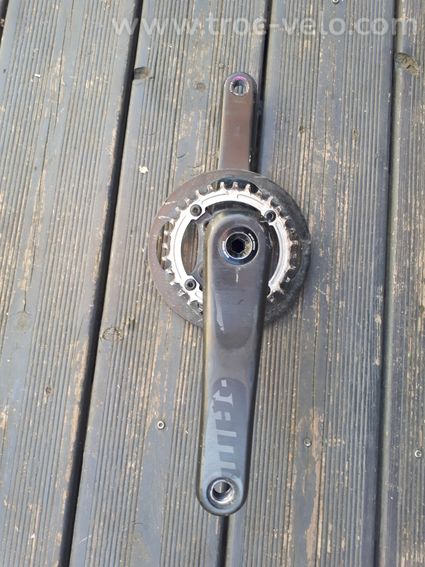 PEDALIER MONO SRAM TRUVATIV CARBONE PLATEAU HOPE maniv 170mm - 3