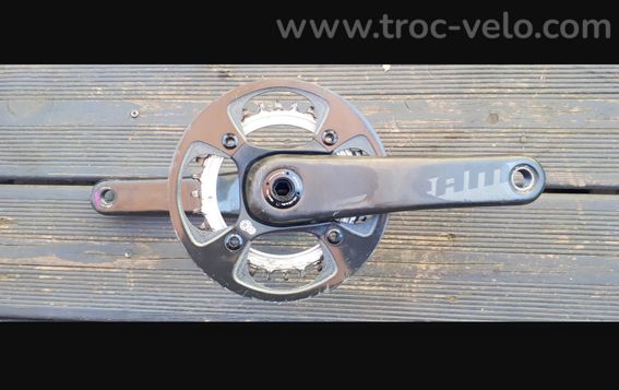 PEDALIER MONO SRAM TRUVATIV CARBONE PLATEAU HOPE maniv 170mm