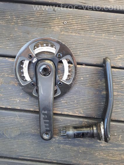 PEDALIER MONO SRAM TRUVATIV CARBONE PLATEAU HOPE maniv 170mm - 5