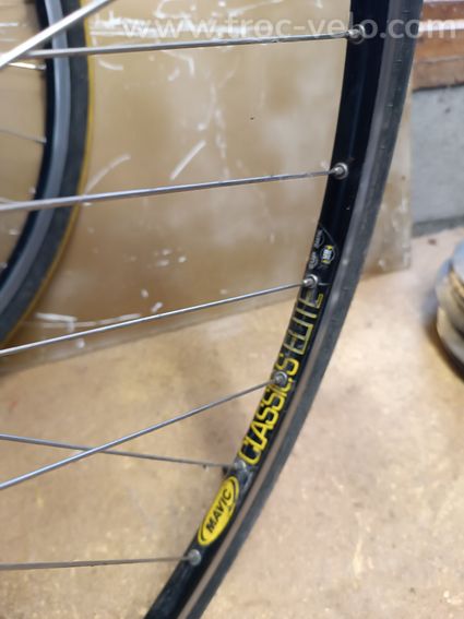 Paire De Roues Mavic Classics Élite 9 Vitesses - 4