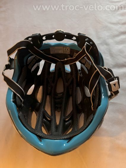 casque Kask Mojito Blanc et bleu - 2