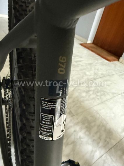 Vélo VTT Scott Aspect 970 – Taille L – État quasi neuf avec accessoires