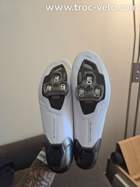 Chaussures Shimano RC9 S-PHYRE blanc 45.5 - 2