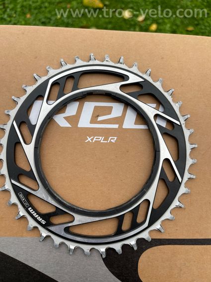 PLATEAU MONO 12/13V SRAM RED XPLR AXS E1 THREAD MOUNT POUR CAPTEUR DE PUISSANCE 40