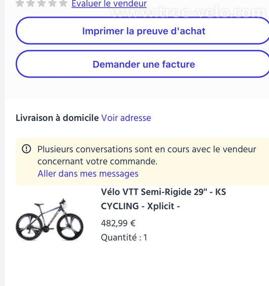 Vélo neuf kscycling xlimit semi rigide 29 pouces  - 4